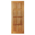 Porta Madeira Maciça Tauari Americana 8 almofadas 210 x 82 x 3,5 cm 02