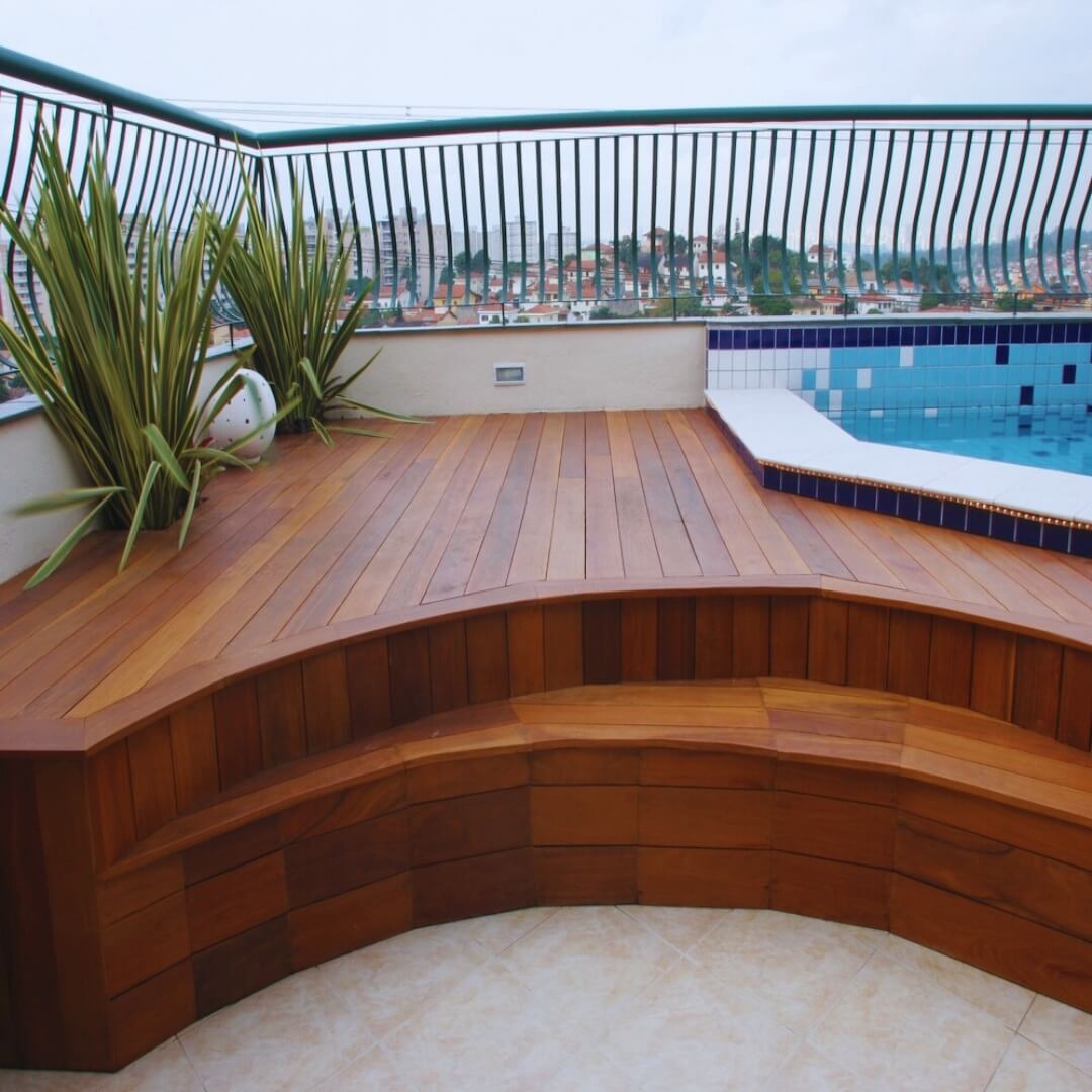 Deck Ipe Tabaco Extra 10cm Curto