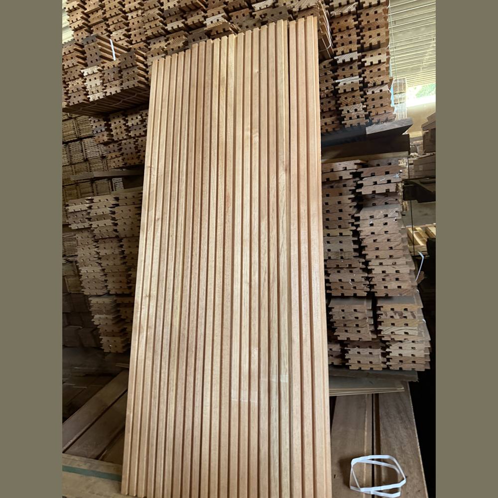 Ripado de Madeira Cedro Rosa Extra 7 cm - detalhe do perfil