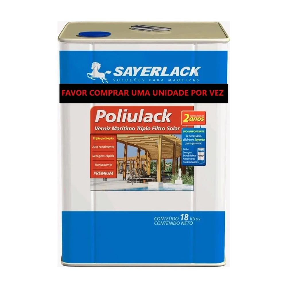 verniz maritimo poliulack 18L