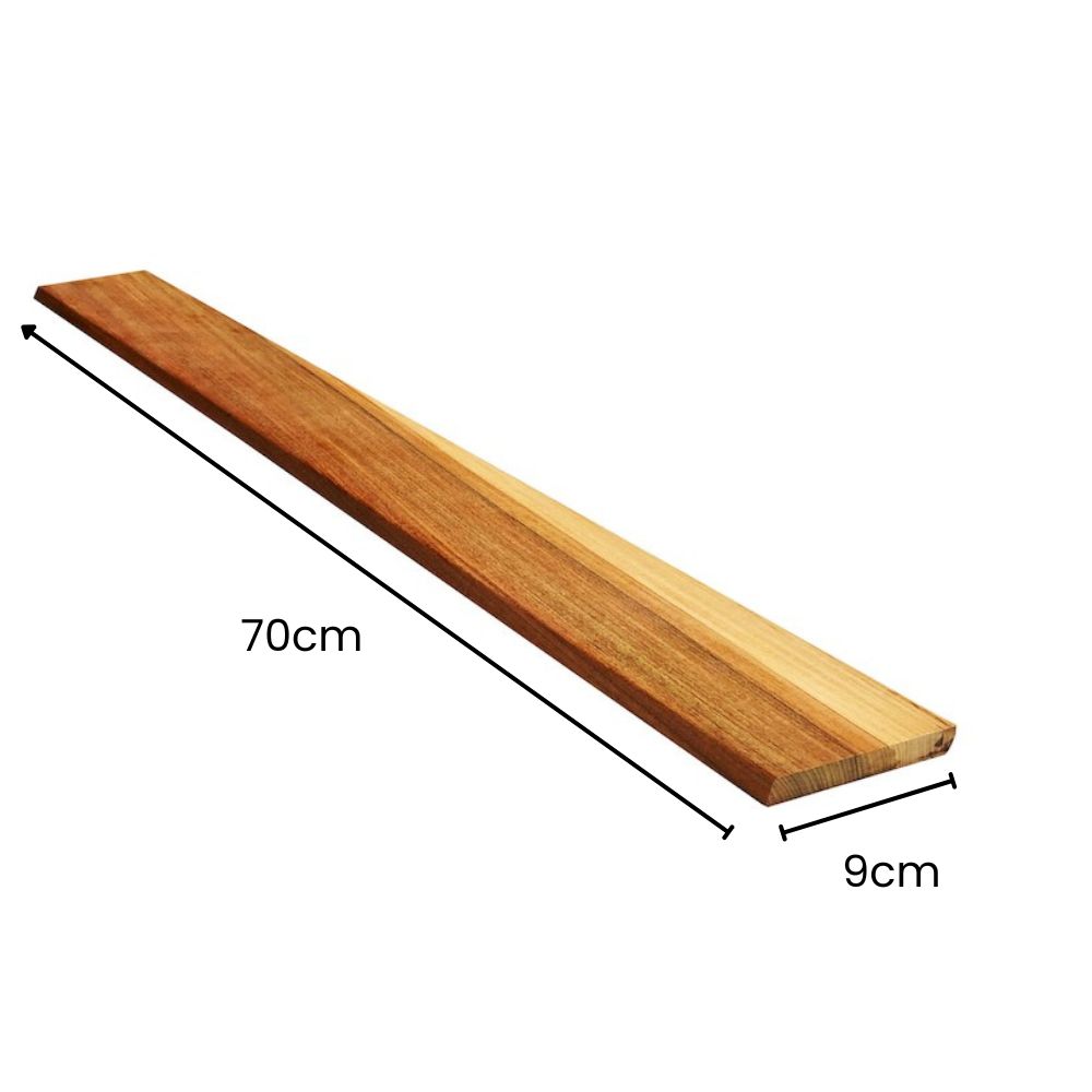 Deck Madeira Ipê Tabaco Rajado 9cm x 70cm
