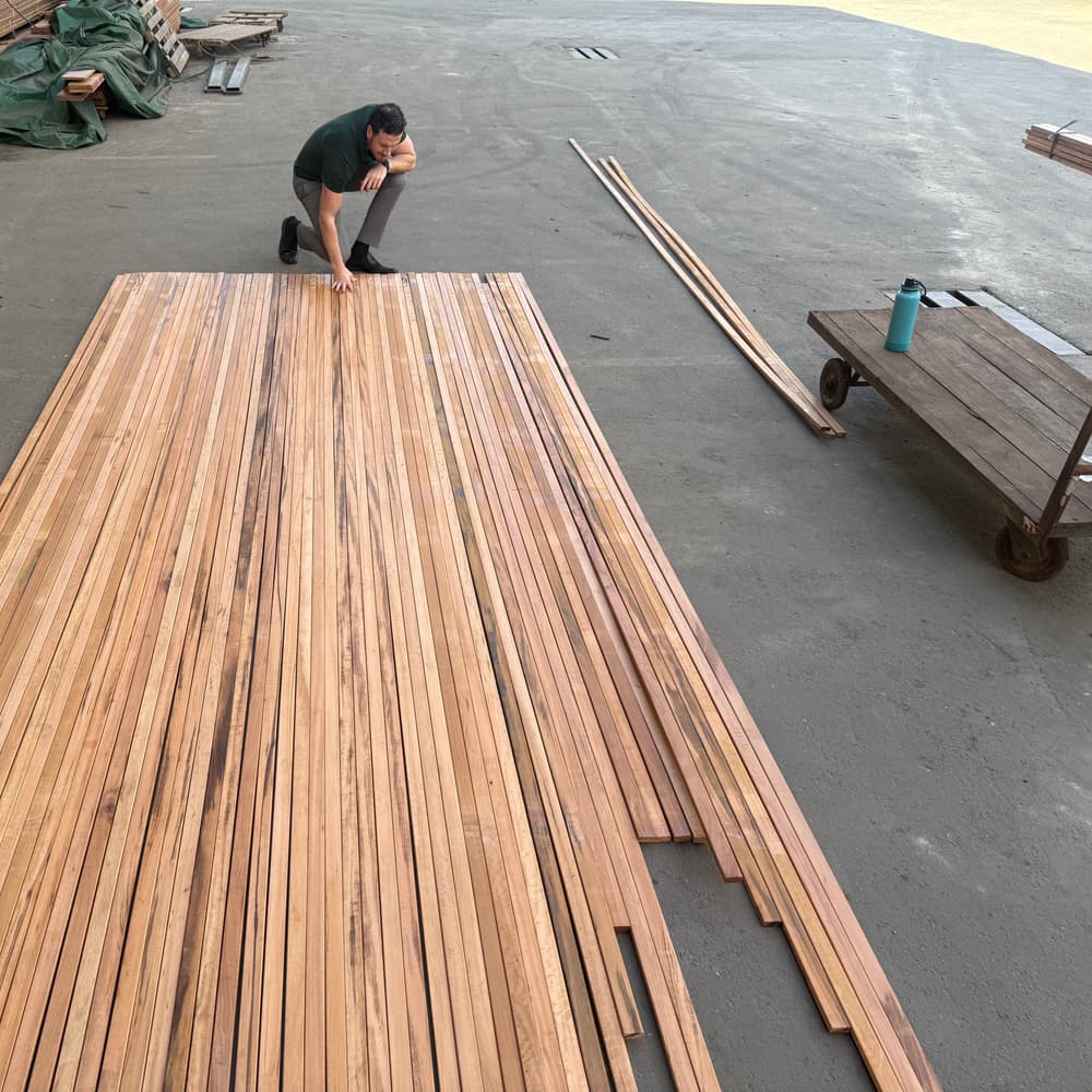 Deck Muiracatiara Extra 4cm
