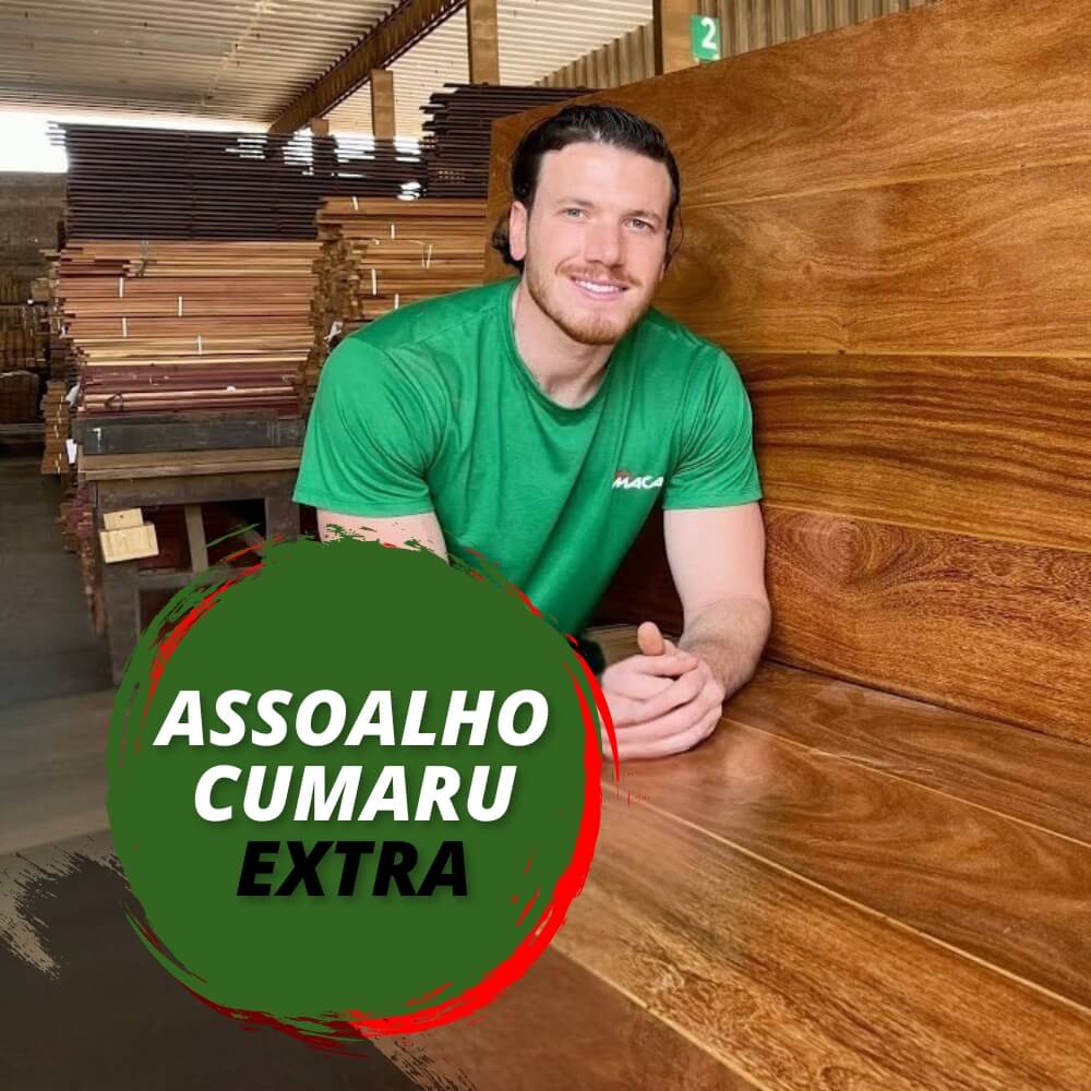 Assoalho Cumaru Extra 15cm