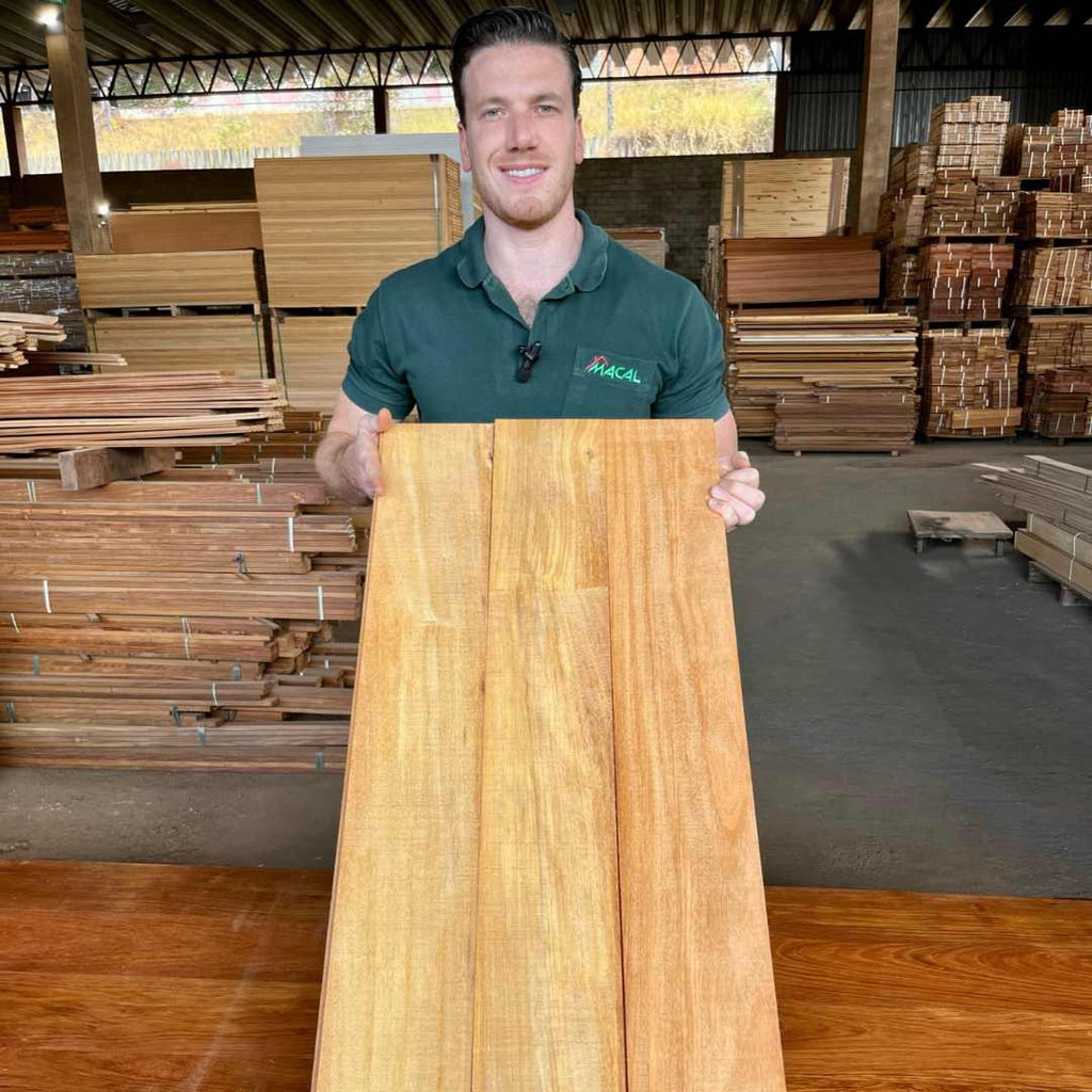 Assoalho Garapa Extra 15 cm