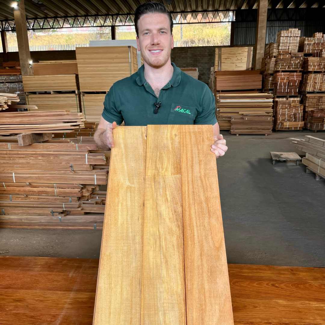 Assoalho Garapa Extra 15 cm