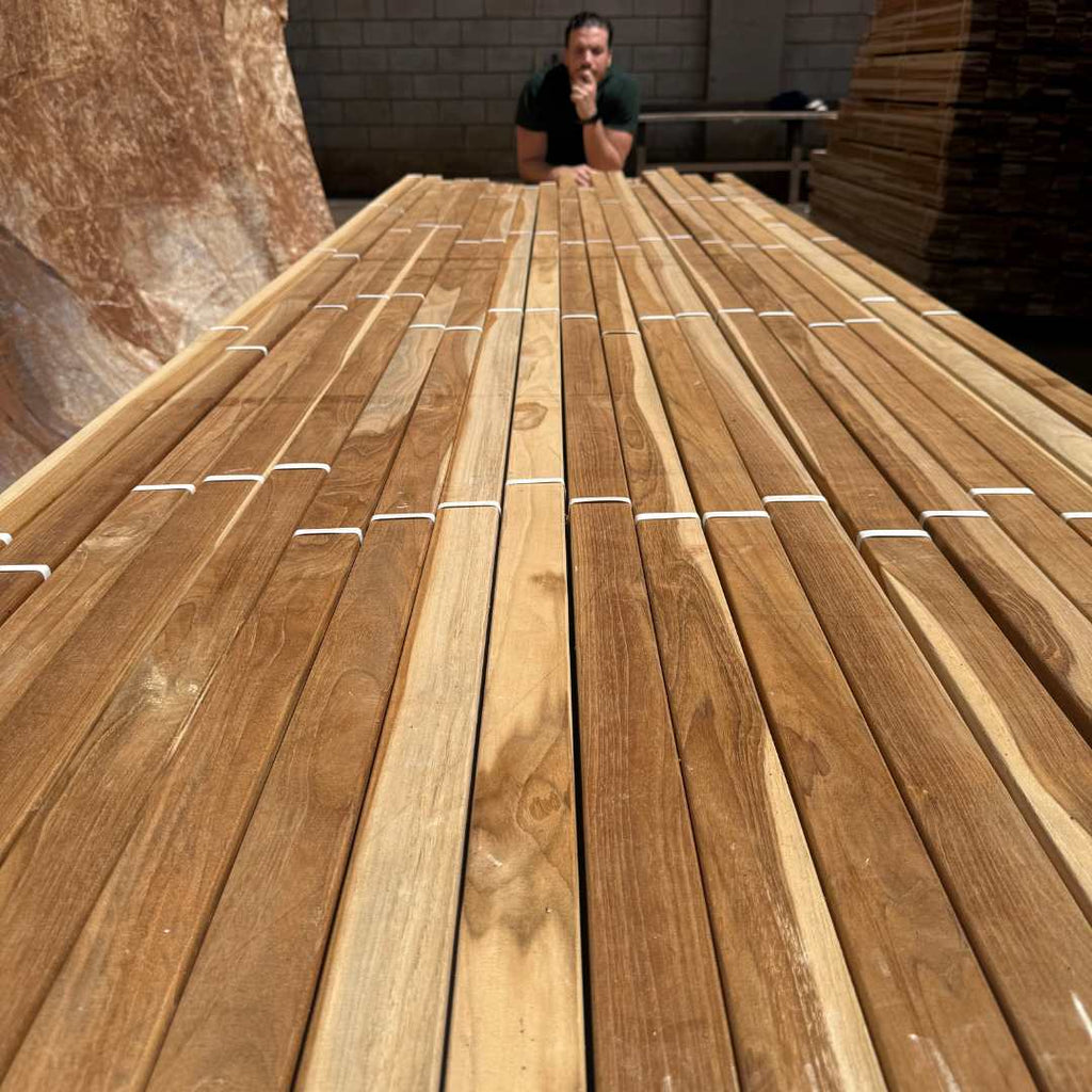 Deck de Madeira Teca 9cm
