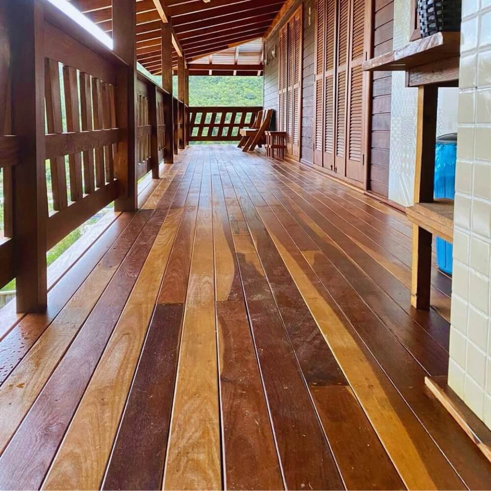 Deck Ipe Tabaco Segunda Qualidade