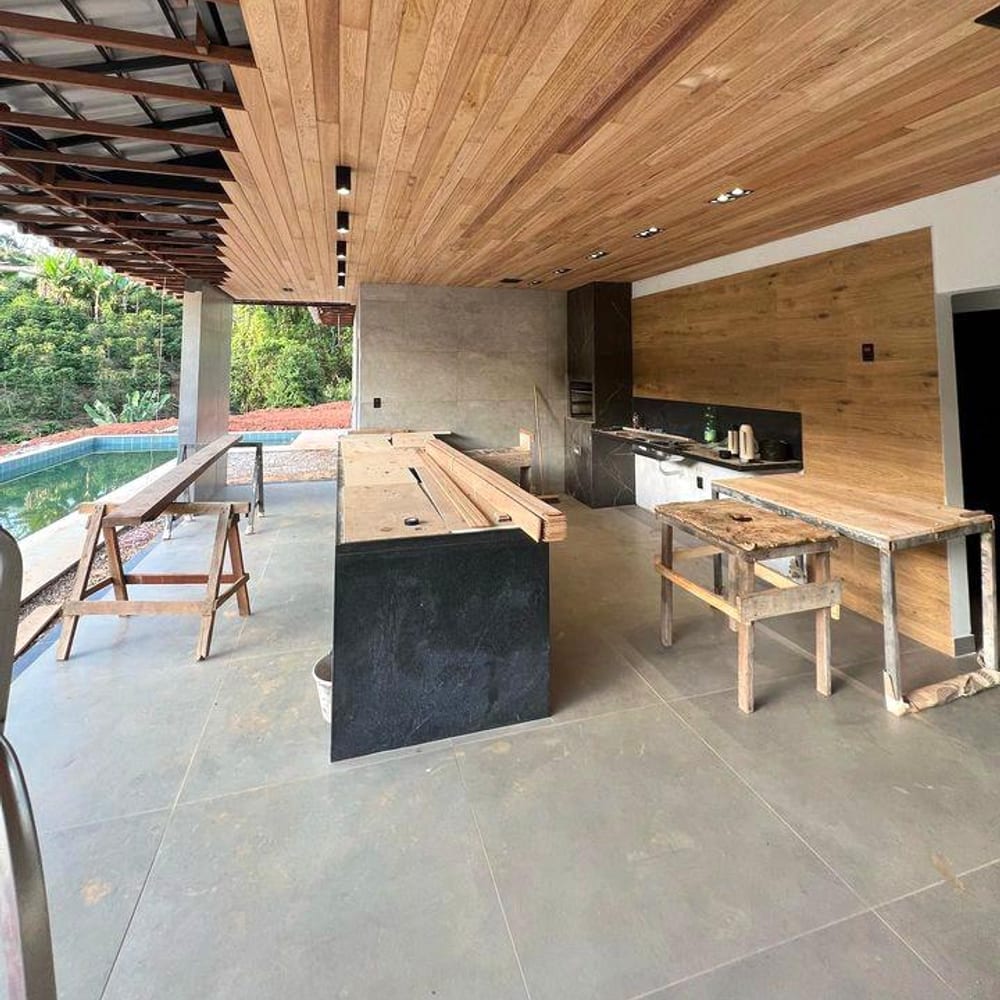 Forro Angelim Extra 10cm / Ripado - instalacao em madeira