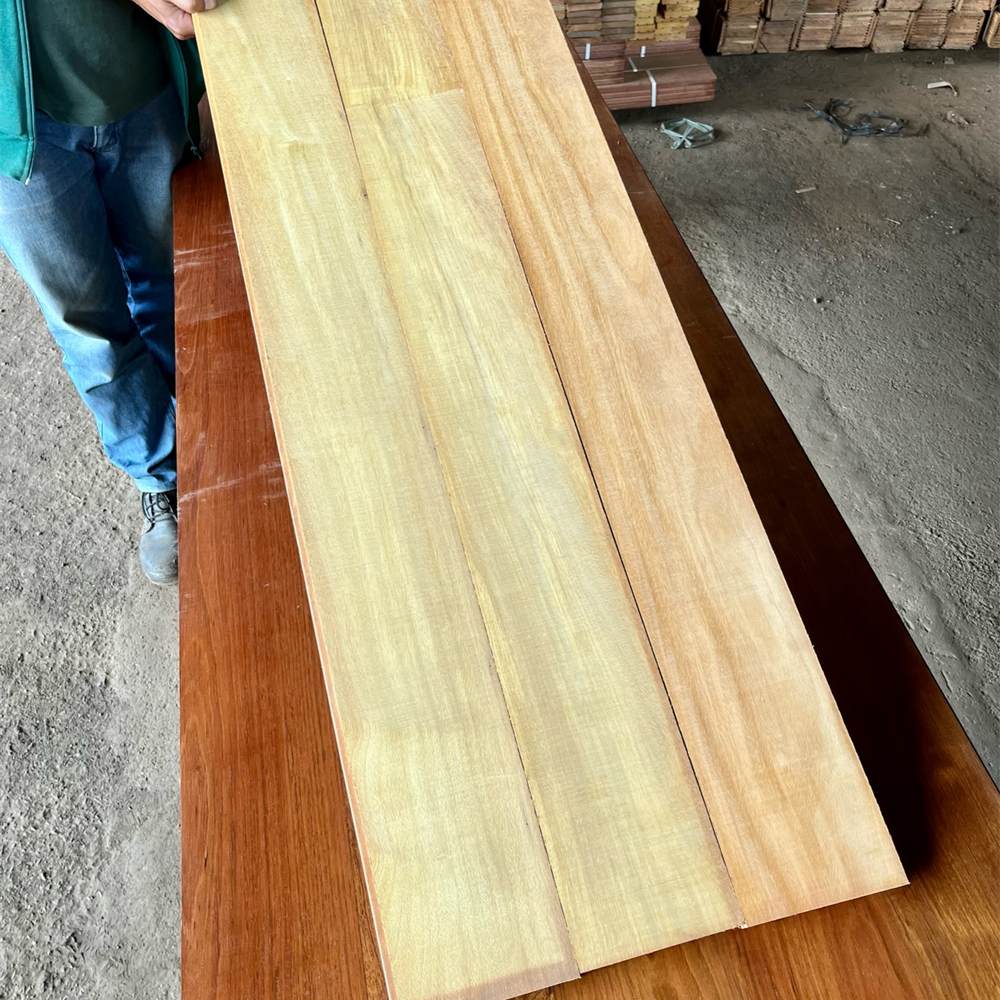 Assoalho ripado Garapa Extra 14 cm - imagem 1